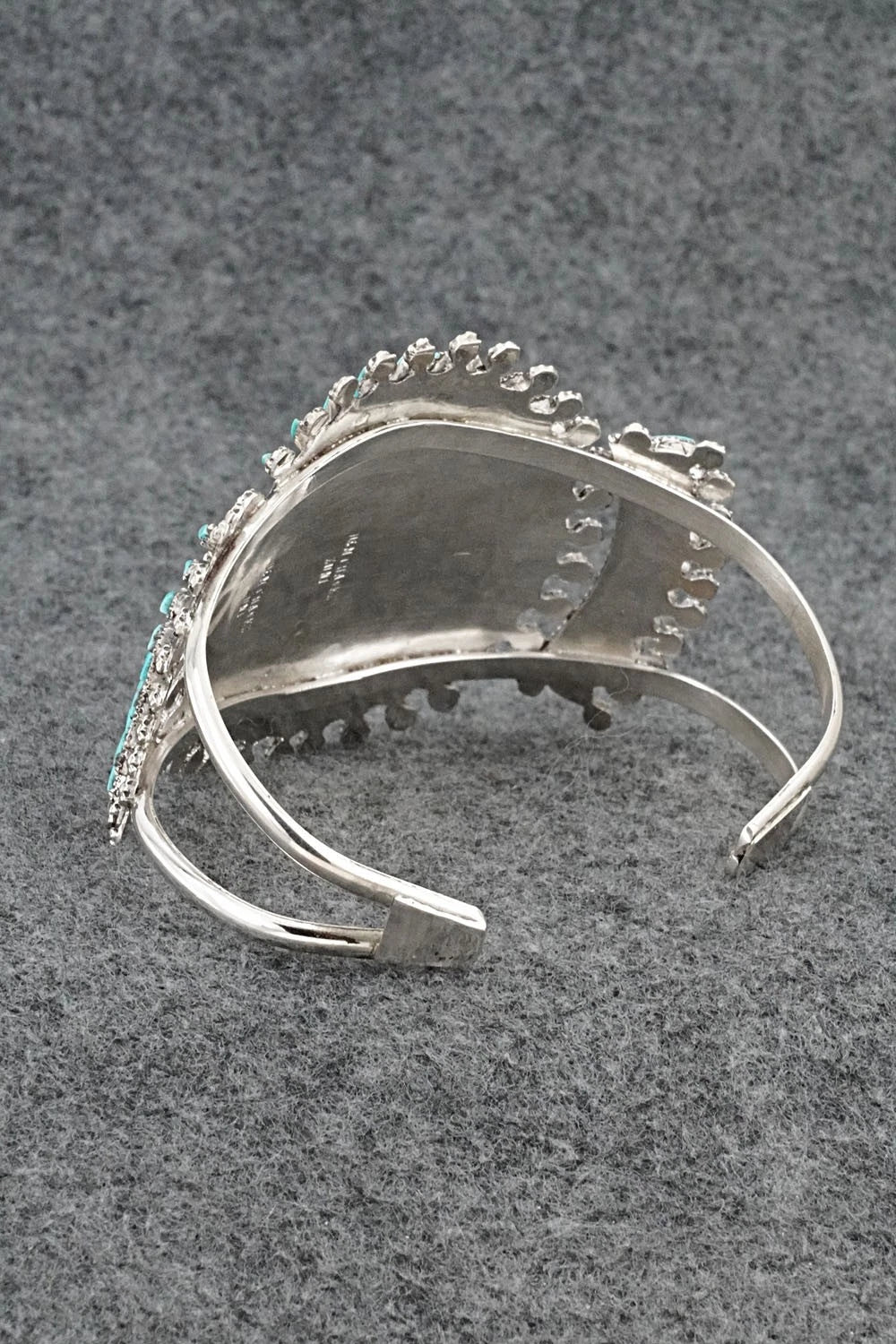 Turquoise & Sterling Silver Bracelet - Merlinda Chavez