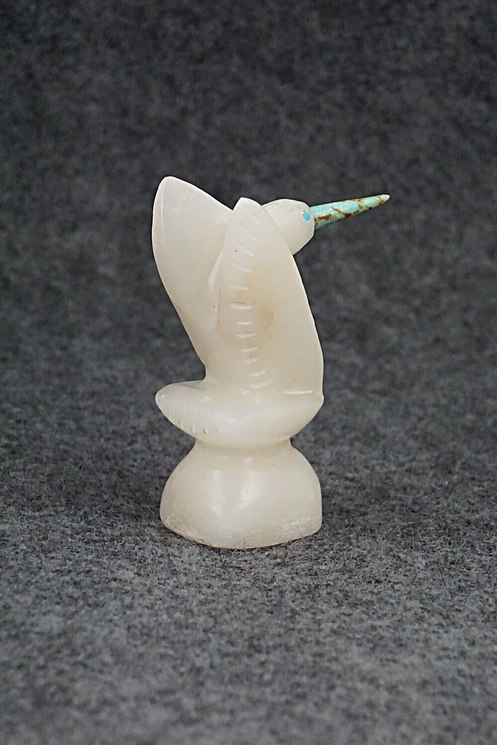 Hummingbird Zuni Fetish Carving - Brandon Phillips