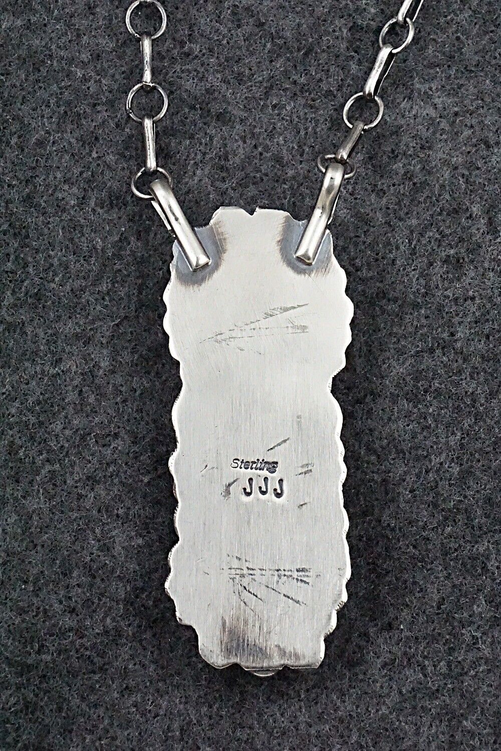 Turquoise & Sterling Silver Necklace - Jeff James
