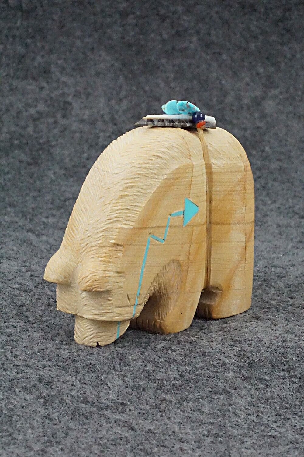 Bear Zuni Fetish Carving - Douglas Martza