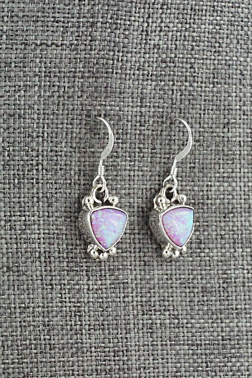 Opalite & Sterling Silver Earrings - Sharon McCarthy