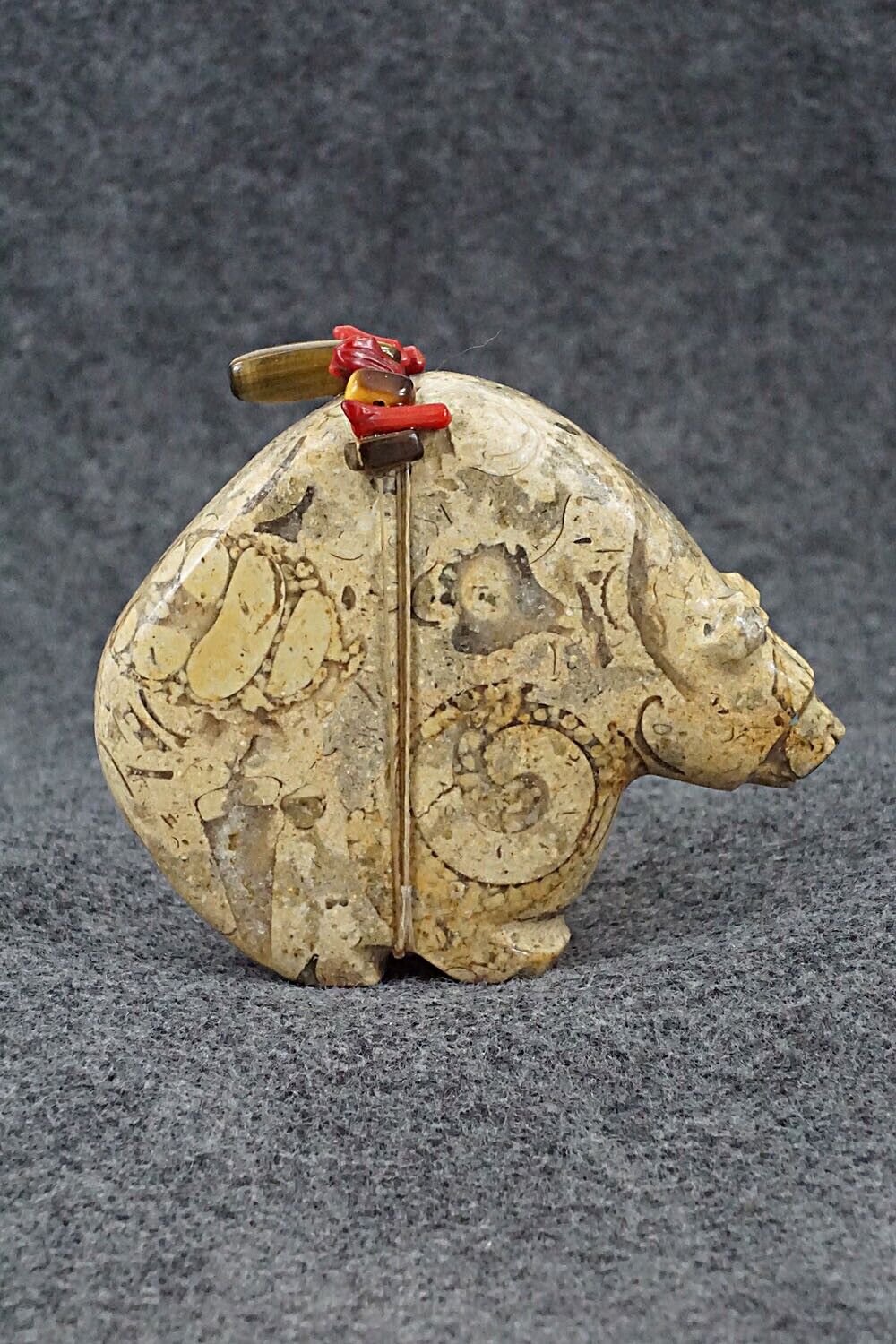Bear Zuni Fetish Carving - Paulette & Farlan Quam