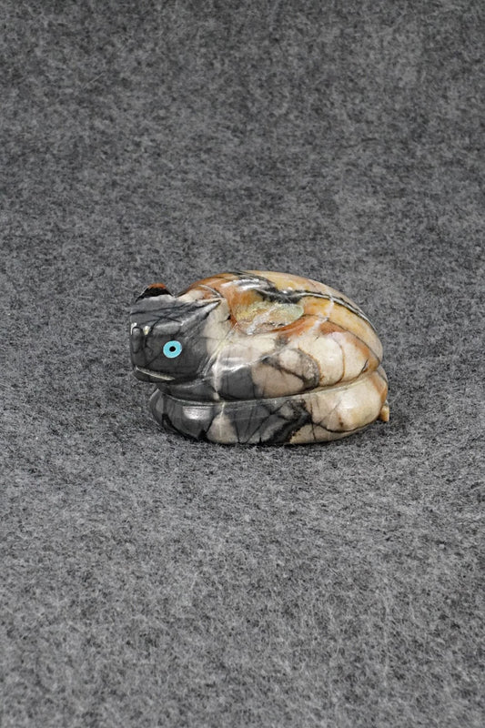 Rattlesnake Zuni Fetish Carving - Alex Tsethlikai