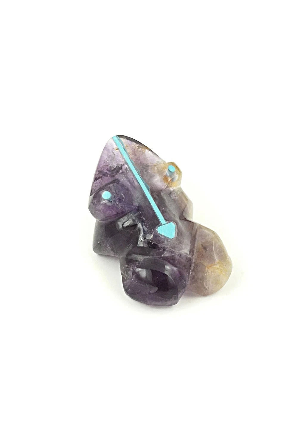 Frog Zuni Fetish Carving - Kenric Laiwakete