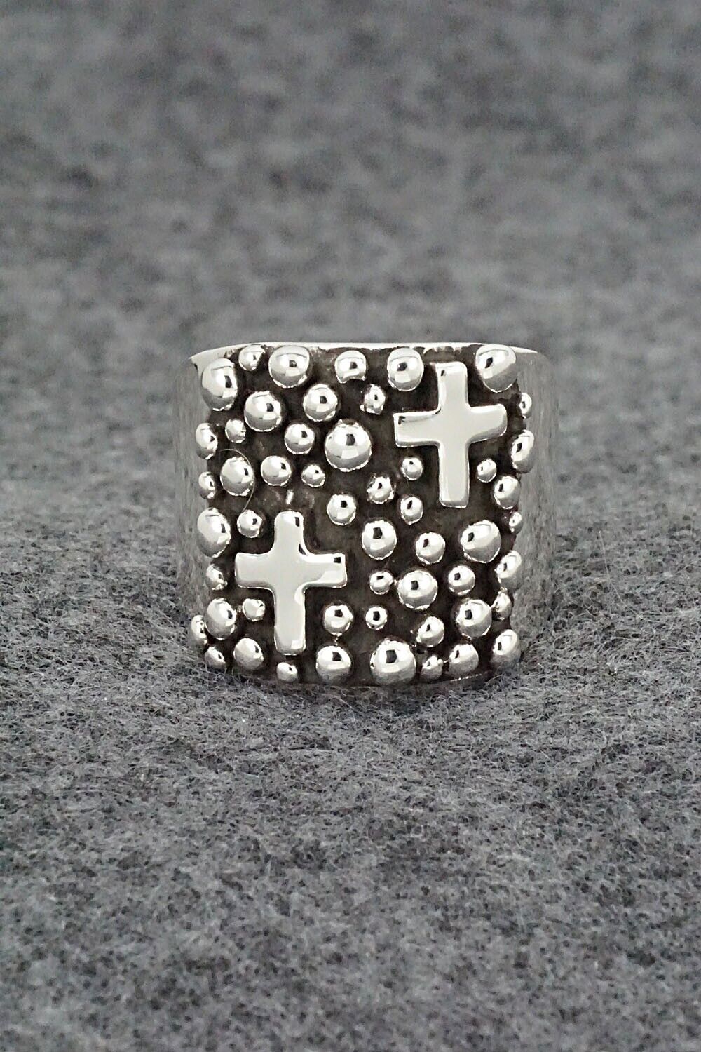 Sterling Silver Ring - Raymond Coriz - Size 9.5