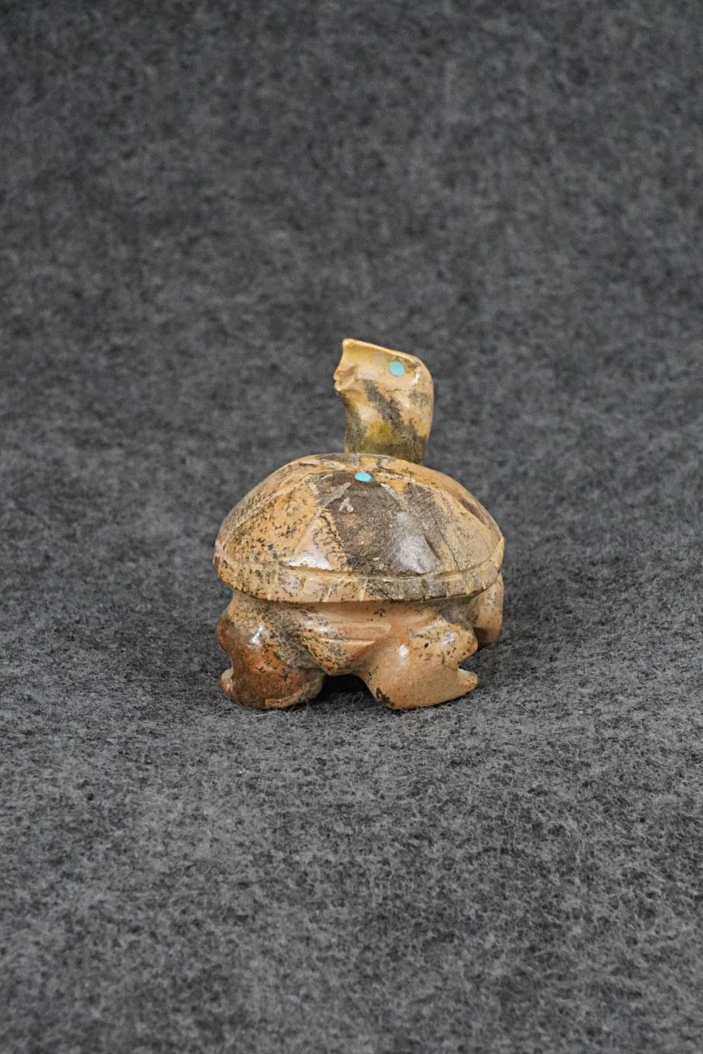 Turtle Zuni Fetish Carving - Freddie Leekya