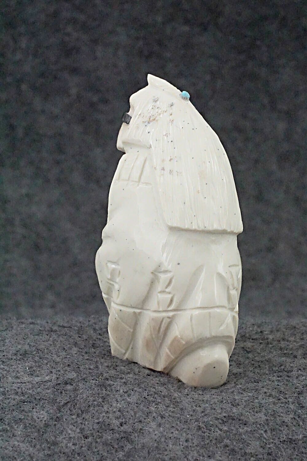 Corn Maiden Zuni Fetish Carving - Derrick Kaamasee