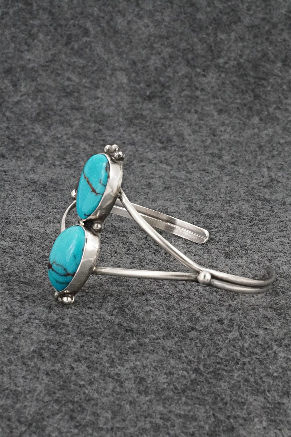 Turquoise & Sterling Silver Bracelet - Rena Begay