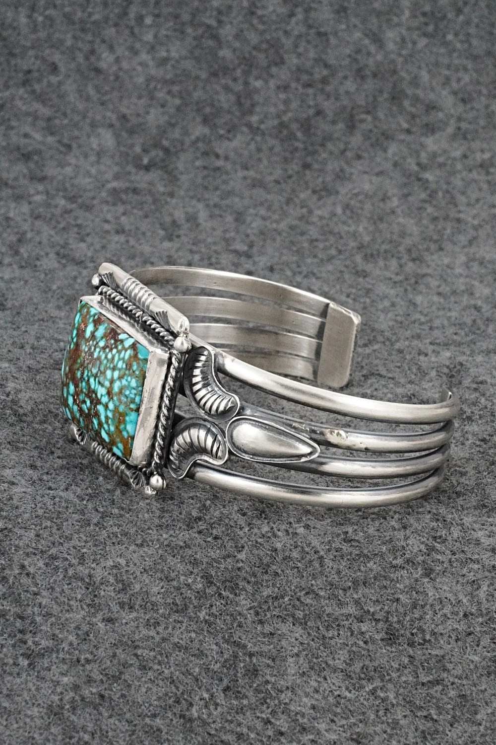 Turquoise & Sterling Silver Bracelet - Derrick Gordon
