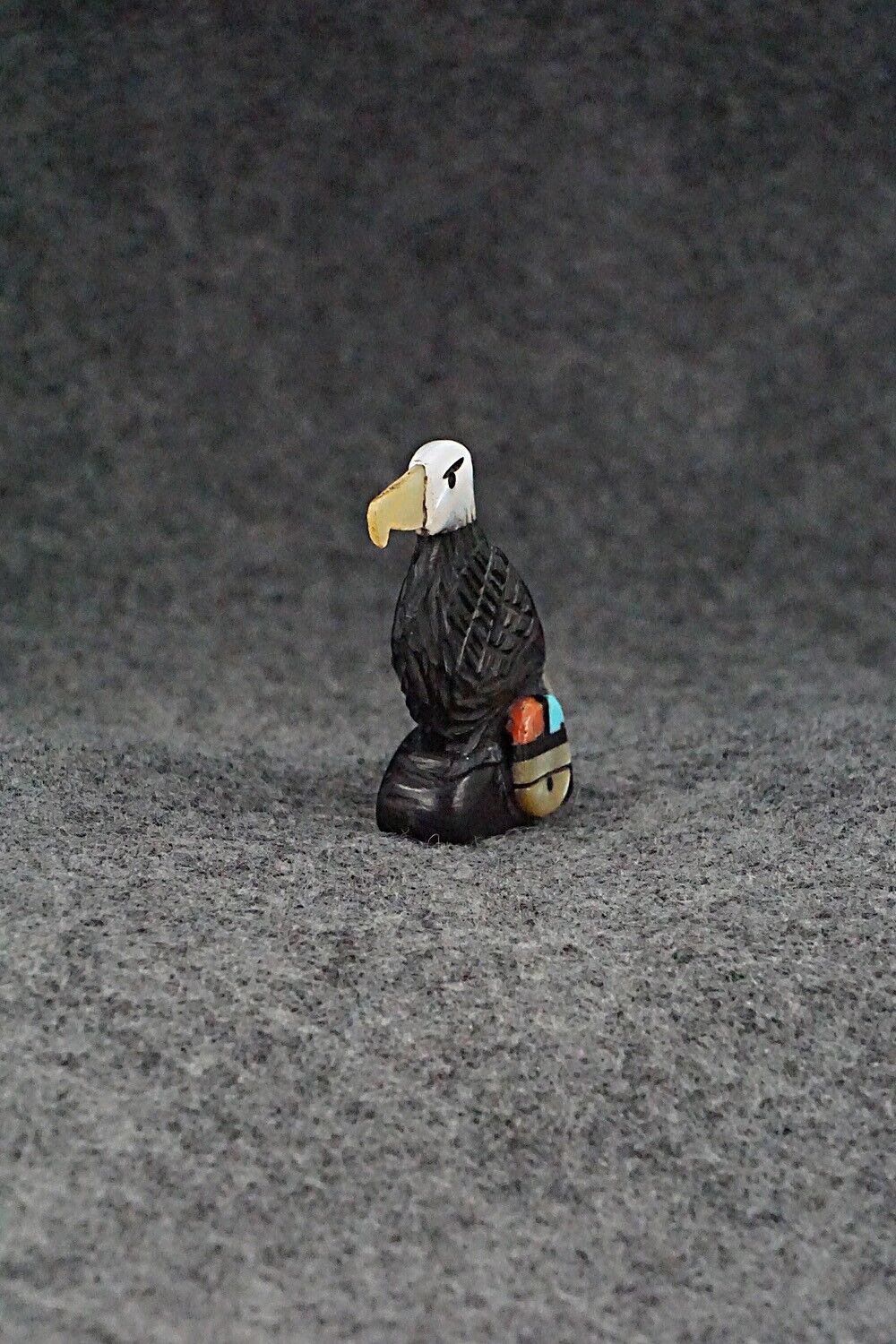 Eagle Zuni Fetish Carving - Darrin Boone