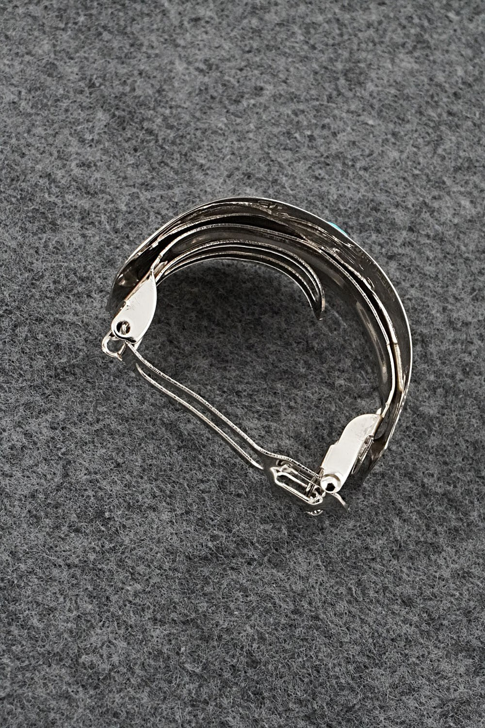 Turquoise & Sterling Silver Hair Barrette - Jolene Begay