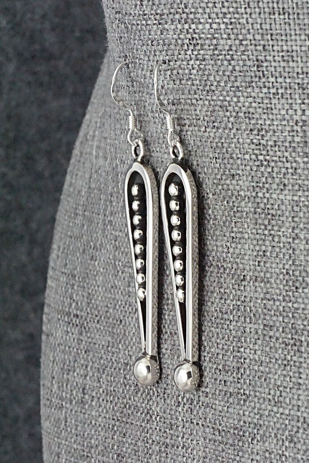 Sterling Silver Earrings - Jonathan Nez