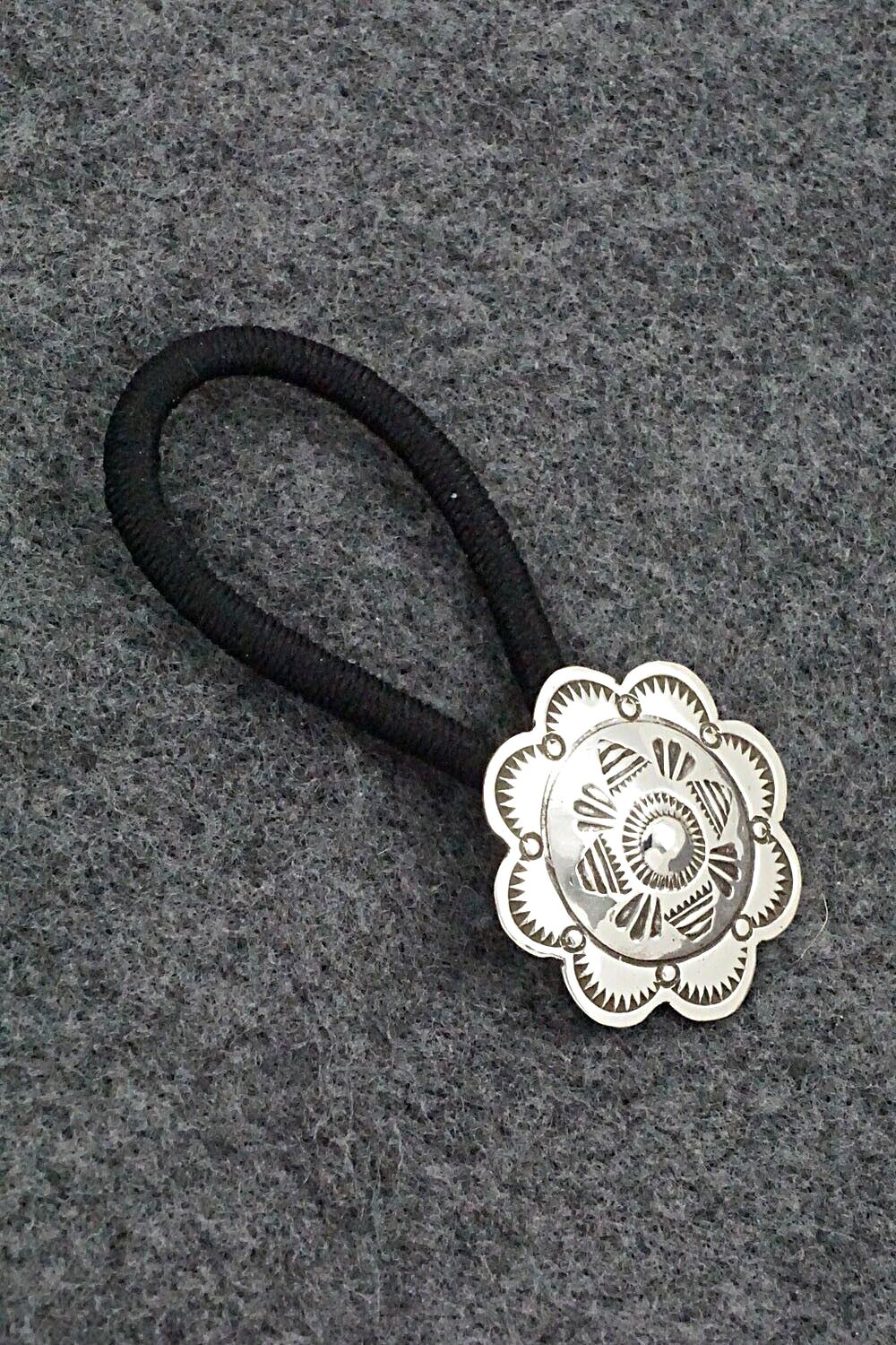 Sterling Silver Hair Tie - Bertha Begay