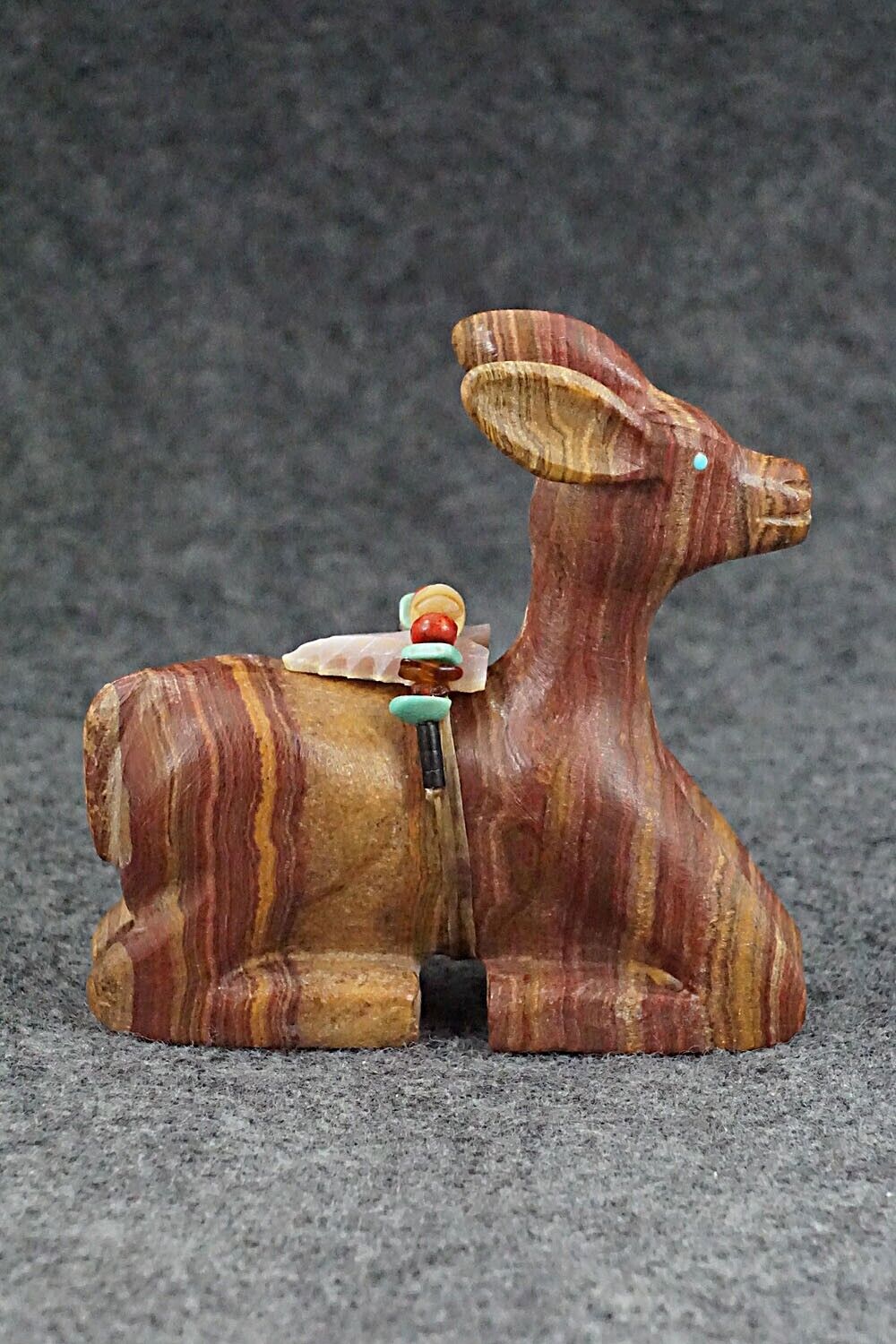 Deer Zuni Fetish Carving - Douglas Martza