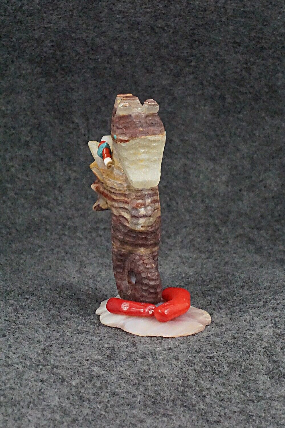 Seahorse Zuni Fetish Carving - Douglas Martza