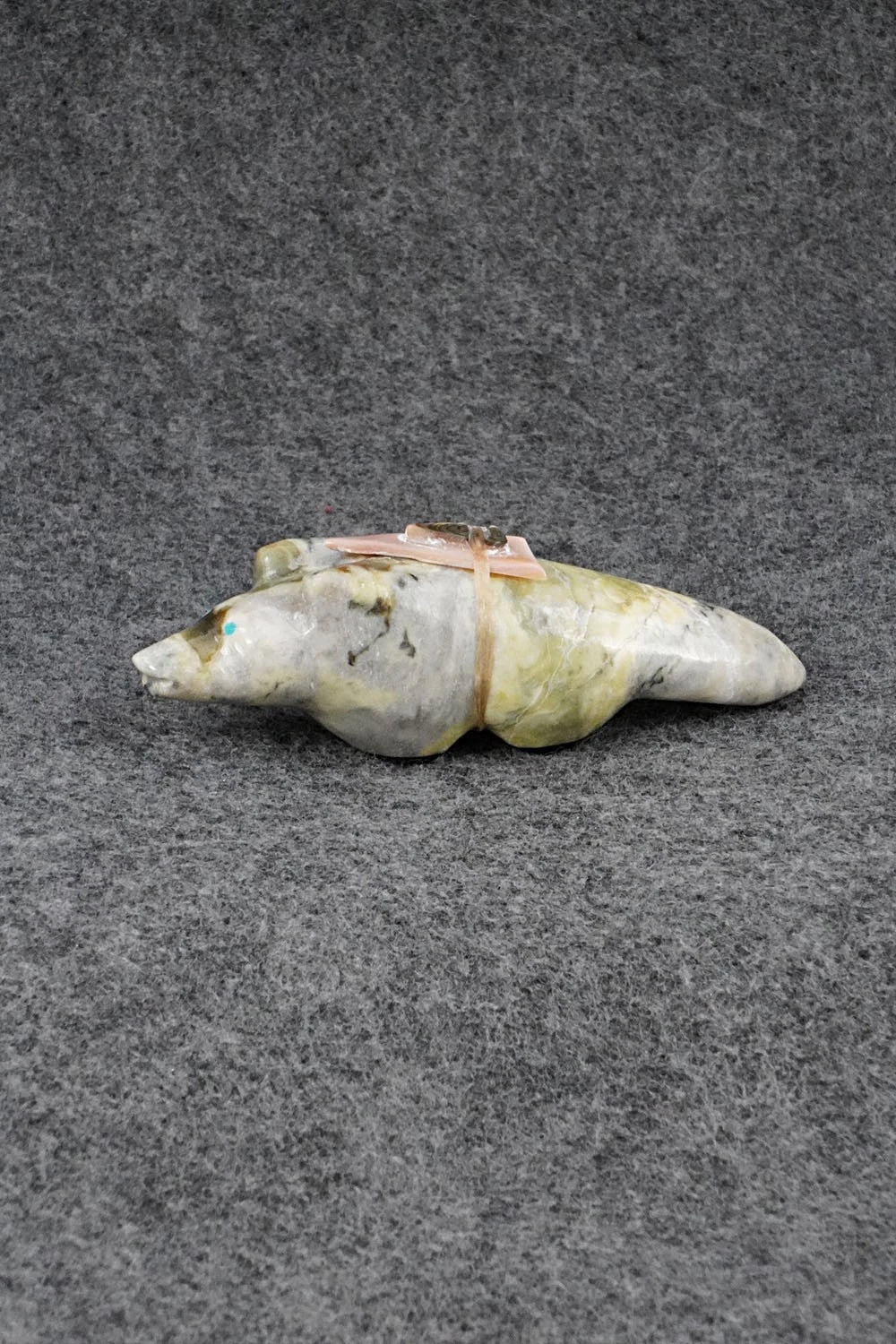 Badger Zuni Fetish Carving - Delvin Leekya
