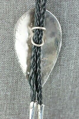 Zuni Turquoise & Sterling Silver Bolo Tie and Buckle - Jude Candelaria - High Lonesome Trading