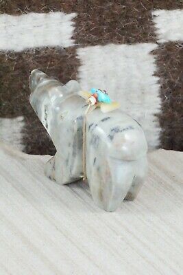 Bear Zuni Fetish Carving - Stewart Alanzo