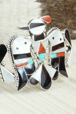 Multi Stone & Sterling Silver Bracelet - Bobby Shack