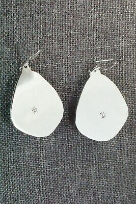Turquoise & Sterling Silver Earrings - Annie Spencer - High Lonesome Trading