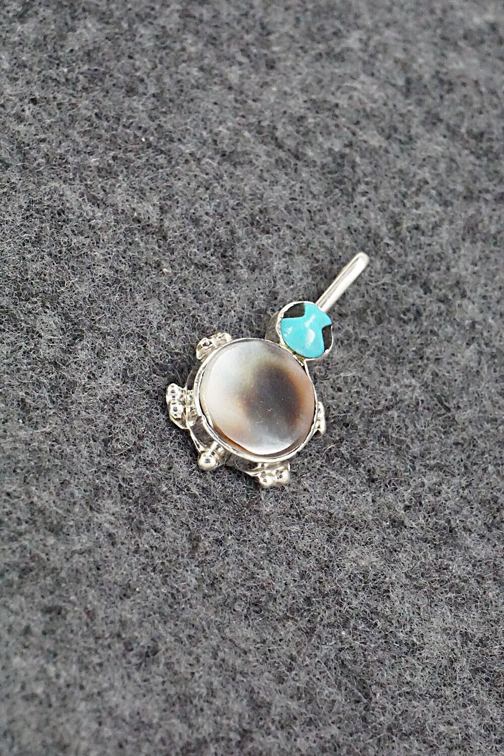 Multi Stone & Sterling Silver Pendant - Kathryn Qualo
