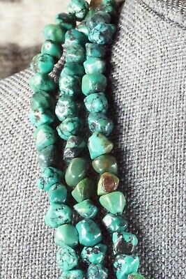 Turquoise & Sterling Silver Necklace - Navajo