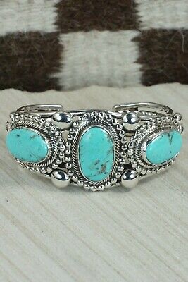 Turquoise & Sterling Silver Bracelet - Rick Martinez
