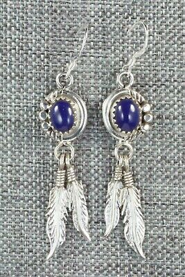 Lapis and Sterling Silver Earrings - Mark Davis