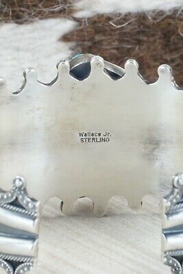 Turquoise & Sterling Silver Bracelet - Wallace Jr.