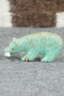 Bear Zuni Fetish Carving - Andres Quandelacy