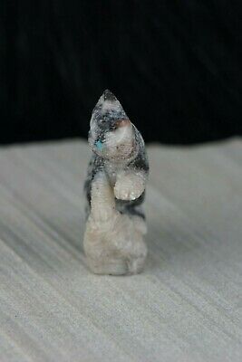Bobcat Zuni Fetish Carving - Colin Weeka - High Lonesome Trading