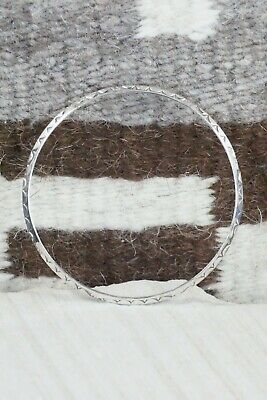 Navajo Sterling Silver Bangle Cuff - Elaine Tahe