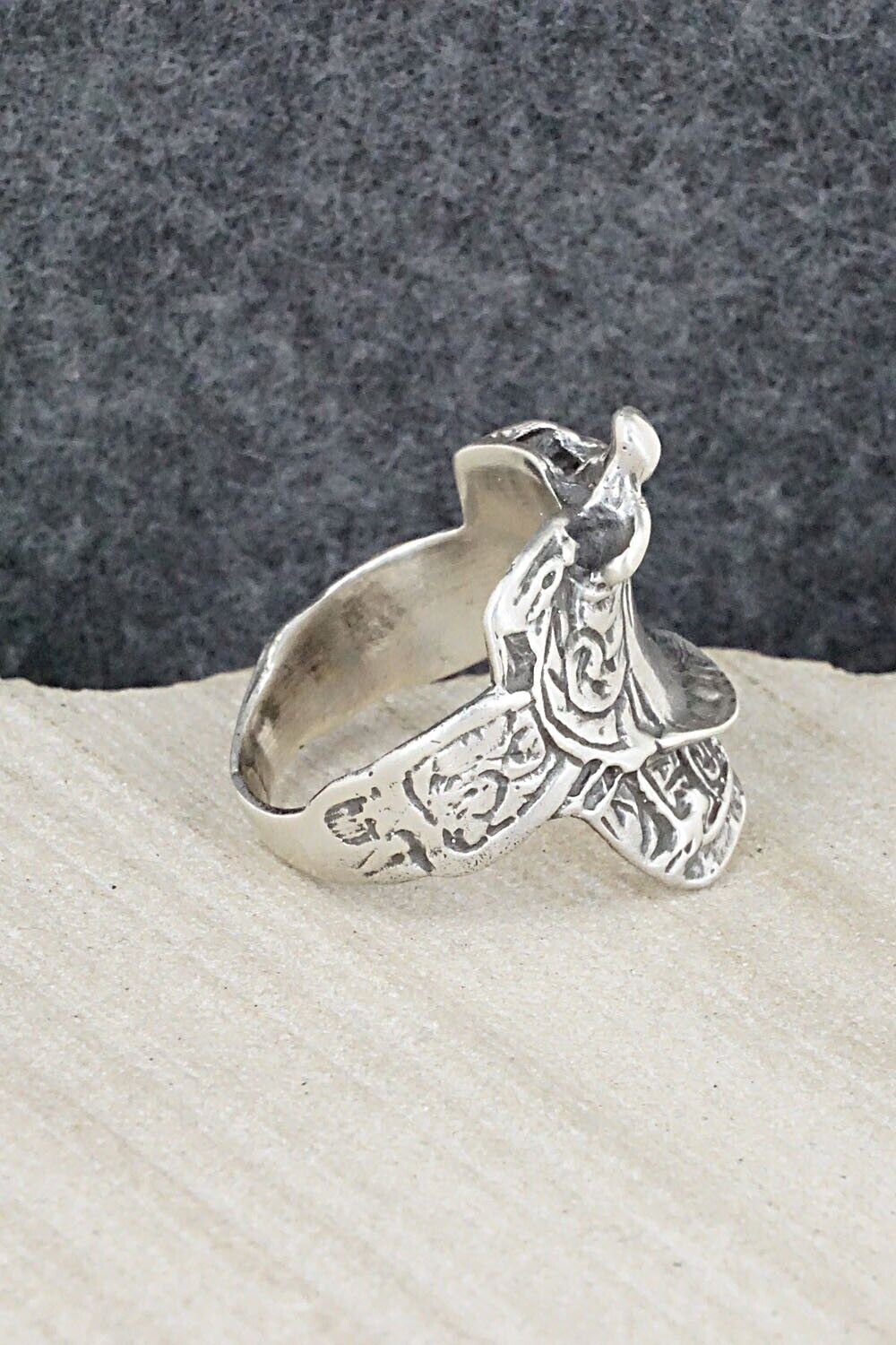 Sterling Silver Ring - Woody Pino - Size 9
