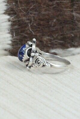 Lapis & Sterling Silver Ring - Maritta Martinez - Size 7