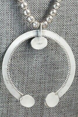 Turquoise & Sterling Silver Squash Blossom - Thomson Willie