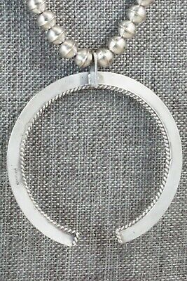 Sterling Silver Squash Blossom - Thomson Willie