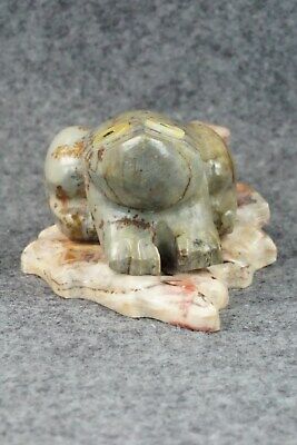 Frog Zuni Fetish Carving - Justin Natewa