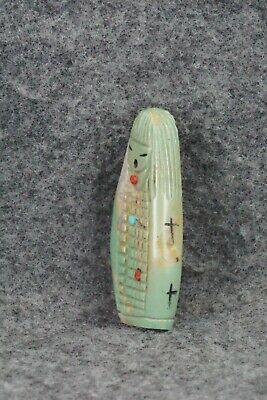 Corn Maiden Zuni Fetish Carving - Sandra Quandelacy