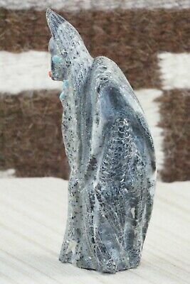 Corn Maiden Zuni Fetish Carving - Derrick Kaamasee