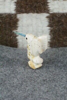 Humming Bird Zuni Fetish Carving - Justin Red Elk
