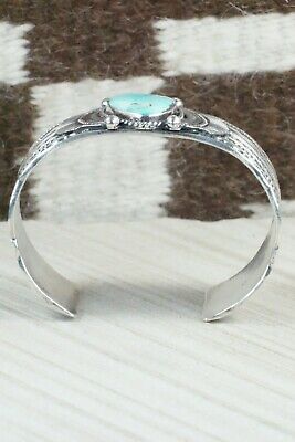 Turquoise & Sterling Silver Bracelet - Garrett Hale