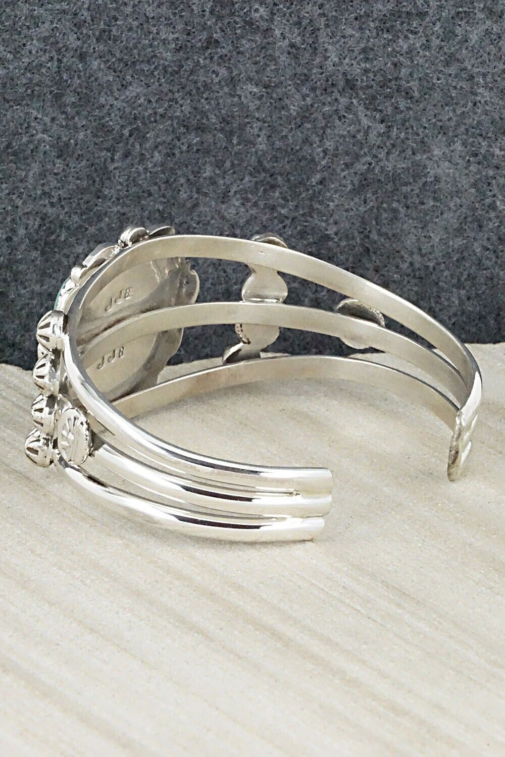 Turquoise & Sterling Silver Bracelet - Jimmy Garcia Jr.