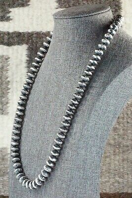 Sterling Silver Navajo Pearl Necklace - Presley Haley