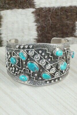 Turquoise & Sterling Silver Bracelet - Delbert Arviso
