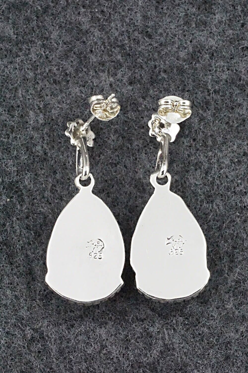Turquoise and Sterling Silver Earrings - Sharon McCarthy