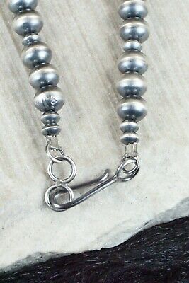 Sterling Silver Navajo Pearl Necklace - Preston Haley