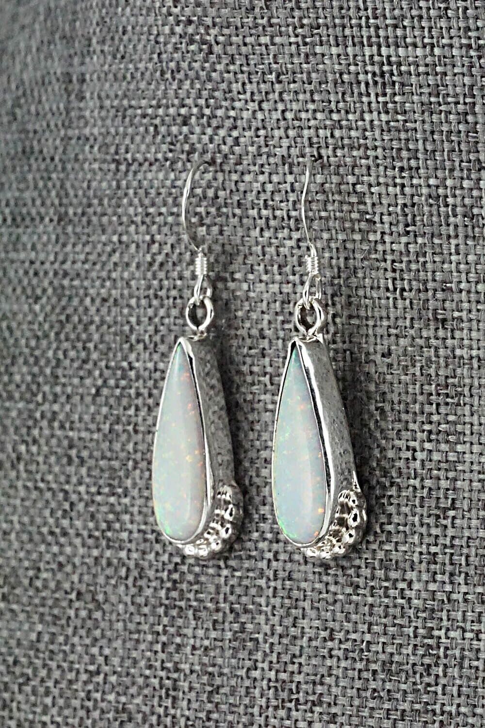 Opalite & Sterling Silver Earrings - Verley Betone
