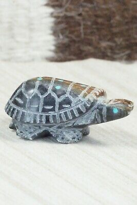 Turtle Zuni Fetish Carving - Stewart Alanzo