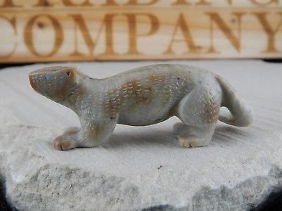 Mouse Zuni Fetish Carving - Chris Cellicion - High Lonesome Trading