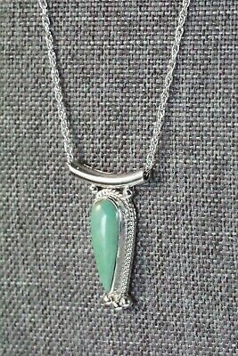 Turquoise & Sterling Silver Necklace - Sharon McCarthy